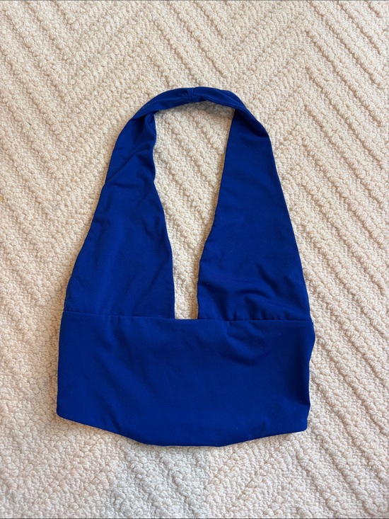 Tops - Women’s Royal Blue Halter Shoulder top